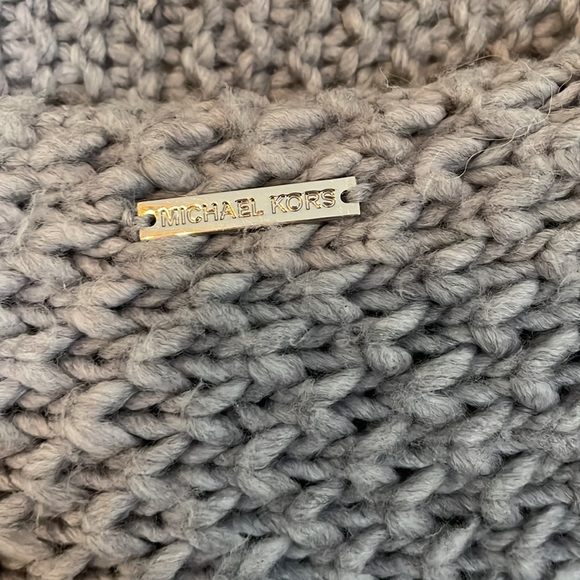 Michael Kors knit poncho, EUC - Picture 2 of 2